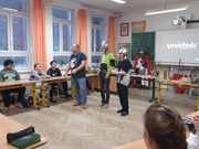22. 1. projektová výuka v 7. třídě - STŘEDOVĚK  ve spolupráci s historikem Liborem Markem